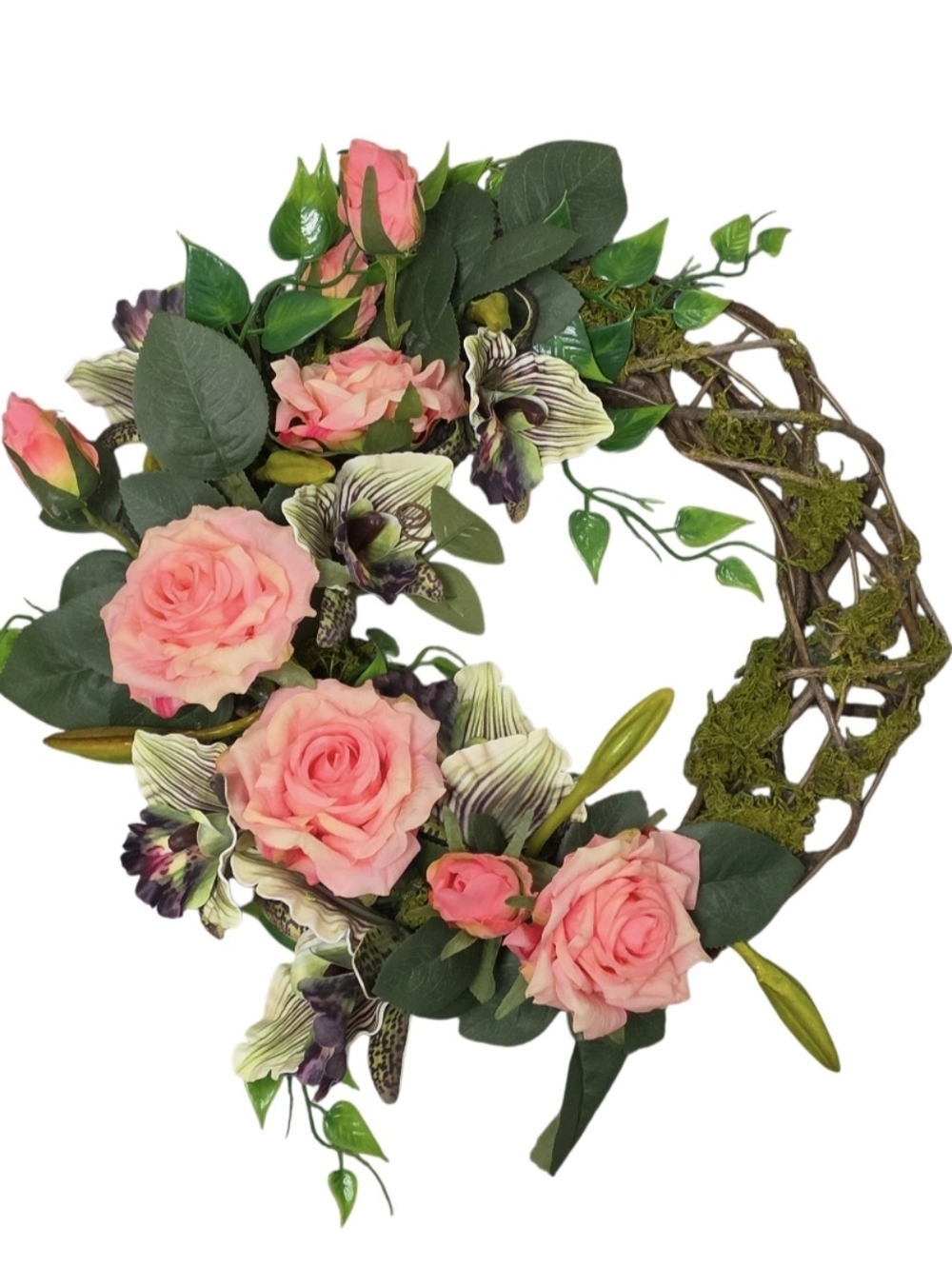 Rustic Floral Wreath - Picture 4 of 7